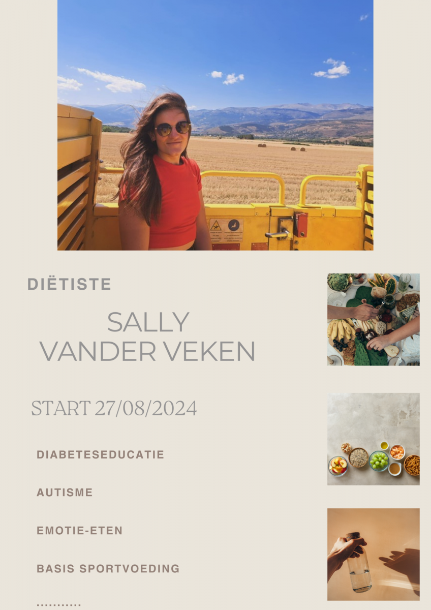 Welkomstflyer Sally Vander Veken